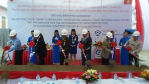 Tổ chức lễ khởi công dự án Rada Vinh