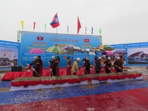 Tổ chức sự kiện xây dựng trường nghiệp vụ Biên phòng Lào