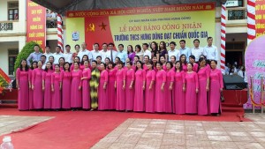 Tổ chức Lễ đón nhận trường chuẩn quốc gia