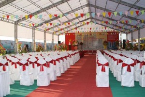 Cho thuê nhà bạt, sân khấu sự kiện tại nghệ an