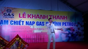 Lễ khánh thành trạm gia công chiết nạp Gas tại Nghi Xuân, Hà Tĩnh