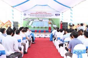 Lễ Khởi Công Nhà Máy xử Lý Nước Thải Tại VSIP Nghệ An