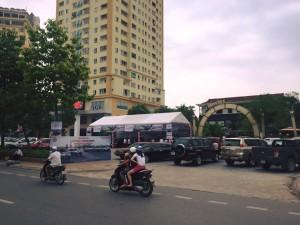 Trưng bày và lái thử xe mitsubishi