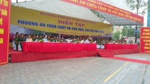 Tổ chức sự kiện diễn tập phương án chữa cháy, cứu nạn cứu hộ 2016