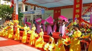 LỄ KỶ NIỆM 10 NĂM THÀNH LẬP TRƯỜNG ĐÓN BẰNG TRƯỜNG CHUẨN QUỐC GIA