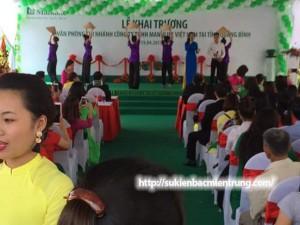 Lễ khai trương chi nhánh ManuLife tại Quảng Bình